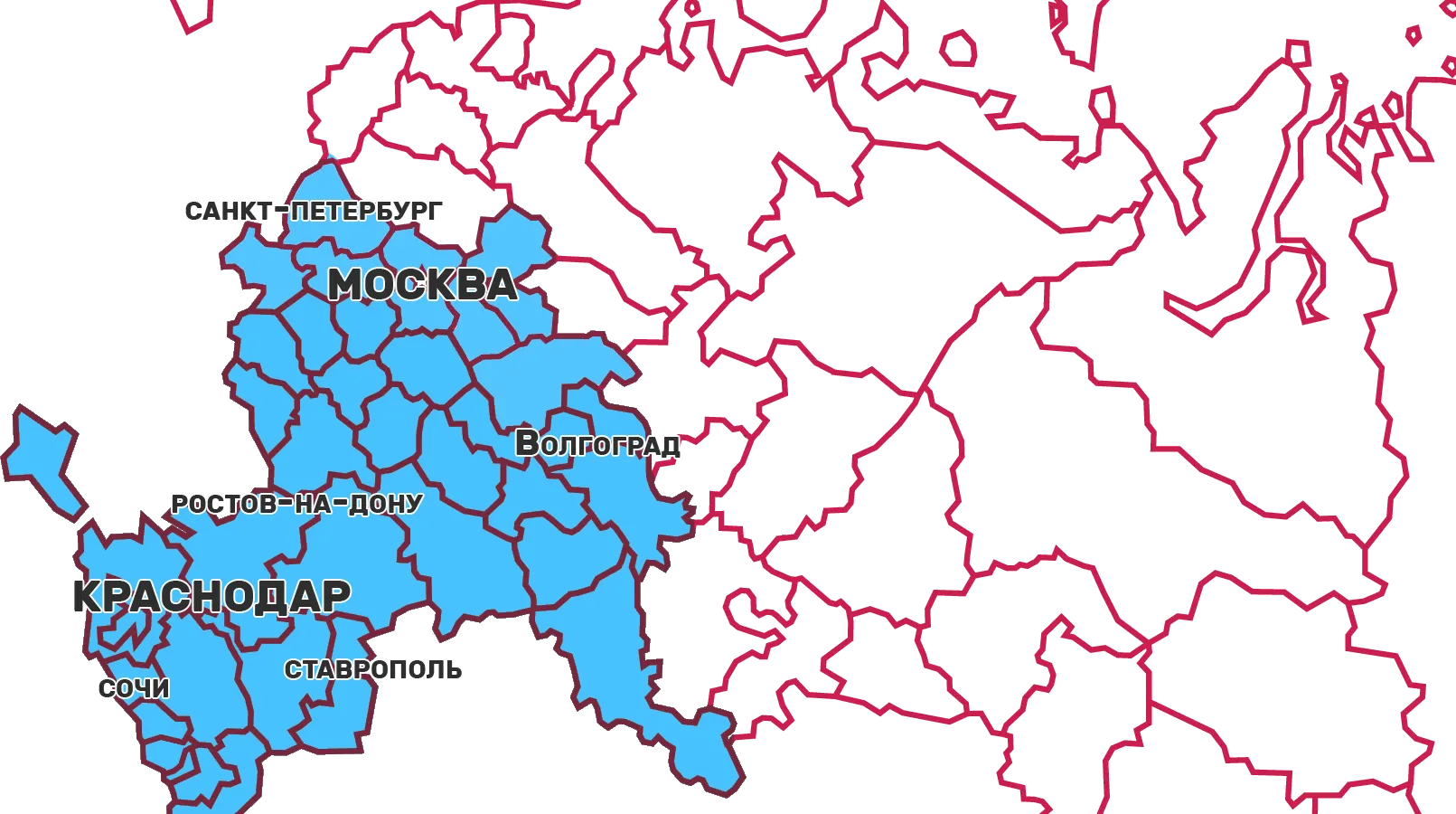 Карта в Староминской
